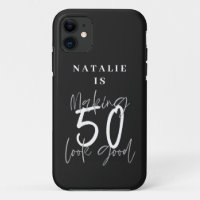 Making 50 look good age birthday personalised 