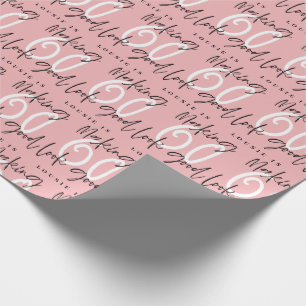 Making 60 look good birthday gift wrap