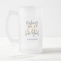 Making 60 look good gold birthday