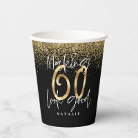 Making 60 look good gold Birthday party