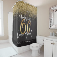 Making 60 look good gold glitter birthday