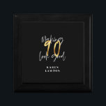 Making 90 look good gold birthday  gift box<br><div class="desc">Making 90 look good gold effect birthday gift box. Colour can be changed. part of a collection.</div>