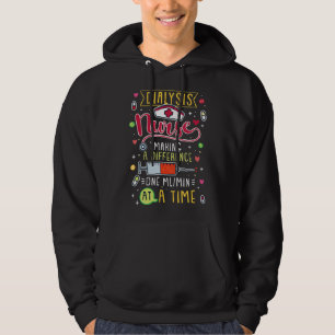 Making A Difference One ml_min At A Time Still sea Hoodie