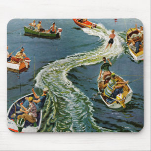 Making A Wake by Ben Kimberly Pins Mouse Mat