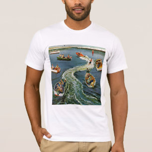 Making A Wake by Ben Kimberly Pins T-Shirt