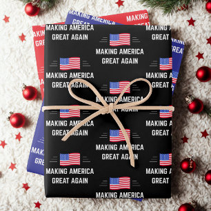 Making America Great Again Wrapping Paper Sheet