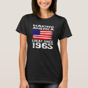Making America Great Since 1965 Vintage 60th Birth T-Shirt