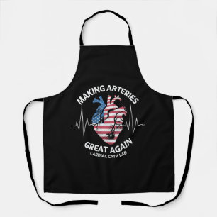 Making Arteries Great Again Cardiac Cath Lab  Apron