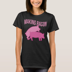 Making Bacon Pork Pig Breakfast Men Women T-Shirt
