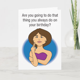 Making Bail Humourous Birthday Card