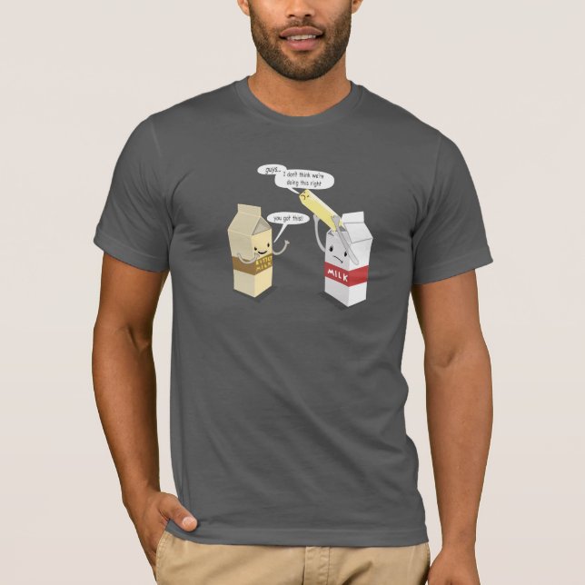 Making Butter milk T-Shirt (Front)
