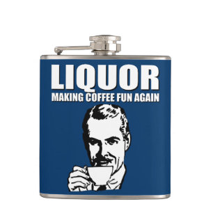 MAKING COFFEE FUN AGAIN HIP FLASK
