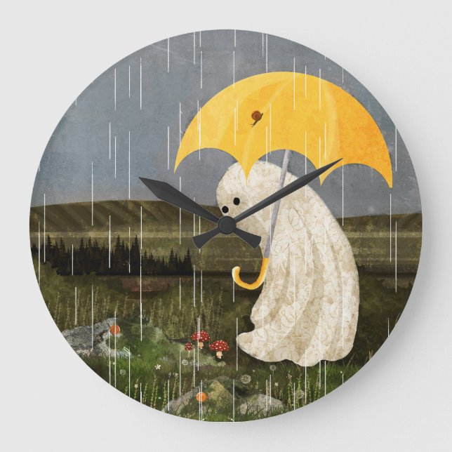 Making Friends Large Clock (Front)