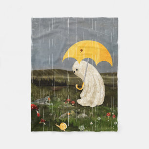 Making Friends Poster Fleece Blanket