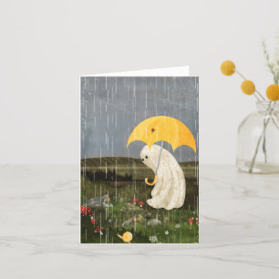 Making Friends Poster Thank You Card