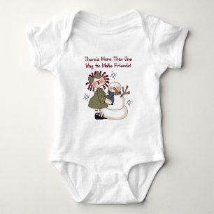 Making Friends Snowman T-shirts and Gifts