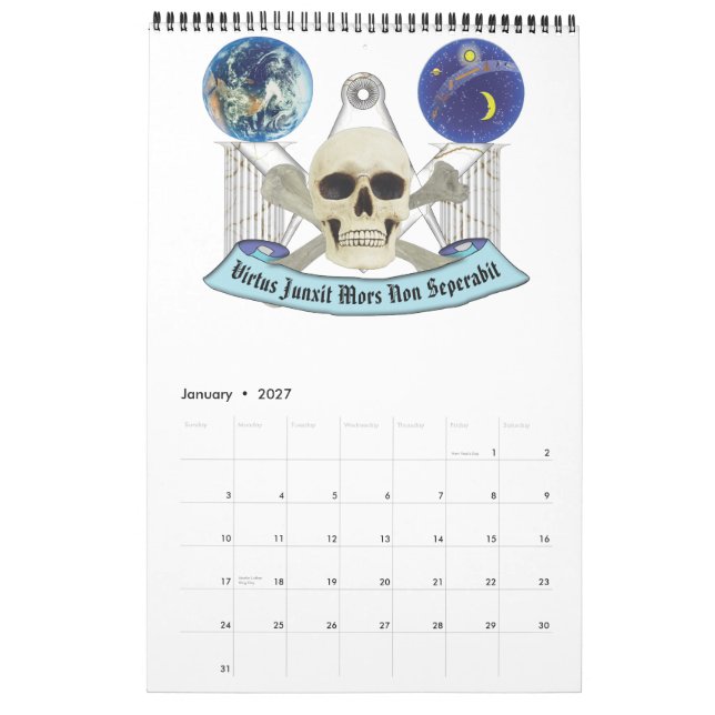 Making good men better Calendar (Jan 2027)