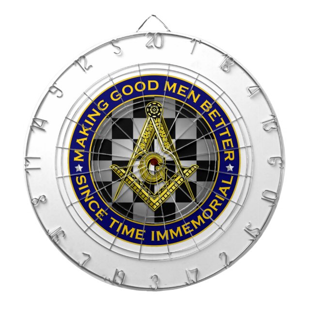 Making Good Men Better Dartboard (Front)