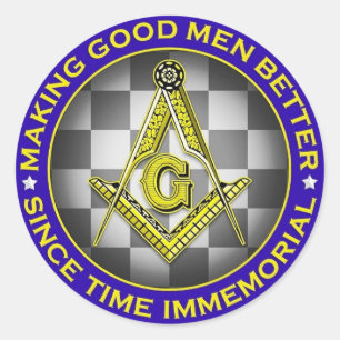 Making Good Men Better Masonic Sticker