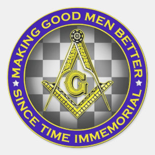 Making Good Men Better Masonic Sticker