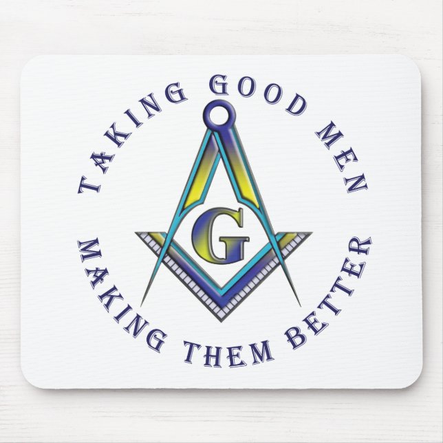 Making good men better mouse mat (Front)