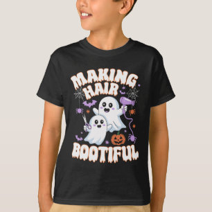 Making Hair Bootiful Halloween Spooky Ghosts Hair T-Shirt