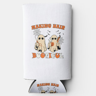 Making Hair Funny Ghost Hairdresser Halloween Seltzer Can Cooler