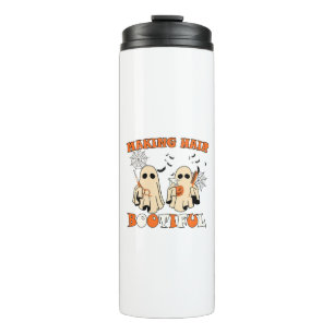 Making Hair Funny Ghost Hairdresser Halloween Thermal Tumbler
