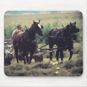 Making Hay Mouse Mat