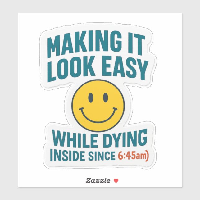 Making It Look Easy- Funny Nurse Vinyl (Sheet)