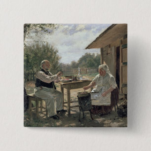Making Jam, 1876 15 Cm Square Badge