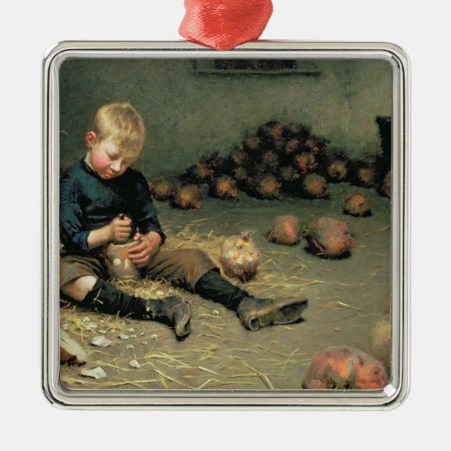 Making Lanterns Metal Tree Decoration (Front)