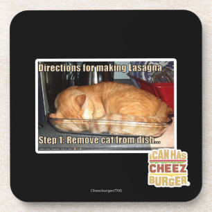 Making lasagne coaster