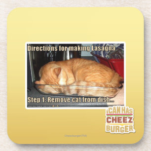 Making lasagne coaster