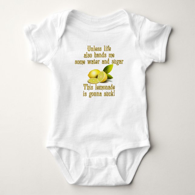 Making Lemonade Baby Bodysuit (Front)