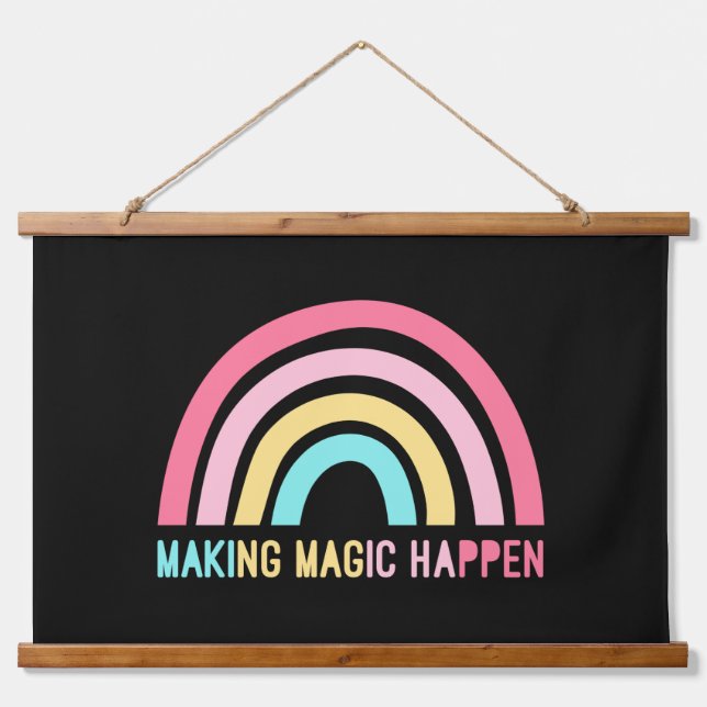 Making Magic Happen Hanging Tapestry (Front)