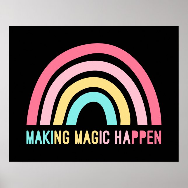 Making Magic Happen Poster (Front)