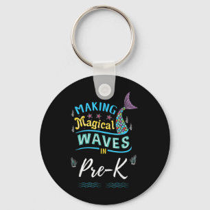 Making Magical Waves In Pre-k Back To School Key Ring