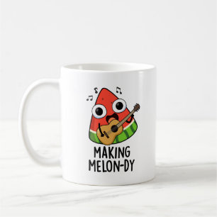 Making Melon-dy Funny Melon Pun Coffee Mug