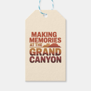 Making Memories at the Grand Canyon Travel Gift Tags