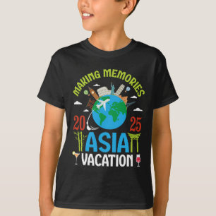 Making Memories In Asia Vacation 2025 Travel Coupl T-Shirt