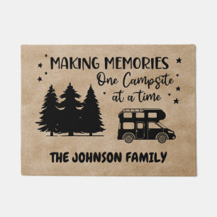 making memories one campsite at a time doormat