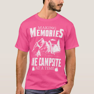 Making Memories One Campsite At Aime Camping boy T-Shirt