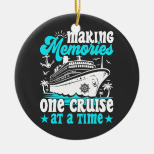 Making Memories One Cruise At A Time Cruising Cool Ceramic Tree Decoration