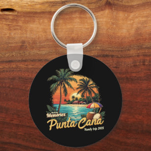 Making Memories Punta Cana Family Trip 2025 Key Ring