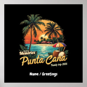  Making Memories Punta Cana Family Trip 2025  Poster
