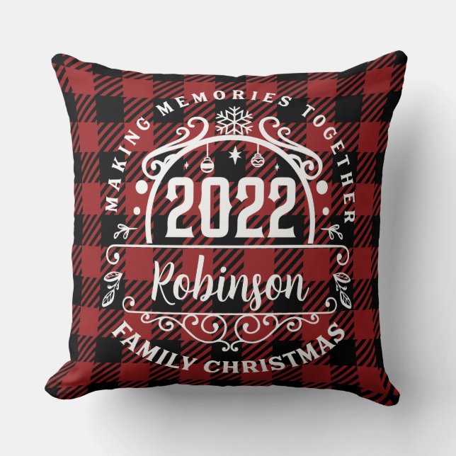 Making Memories Together Personalised  Cushion (Front)