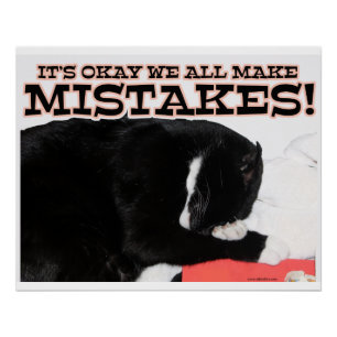 Making Mistakes is OK Poster
