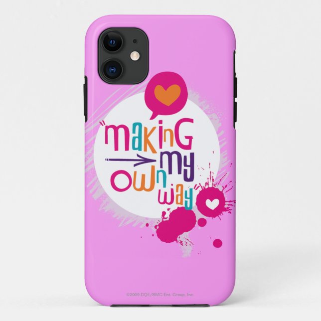 Making My Own Way Case-Mate iPhone Case (Back)