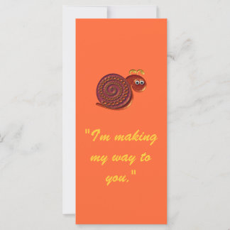 Making my way to you Card